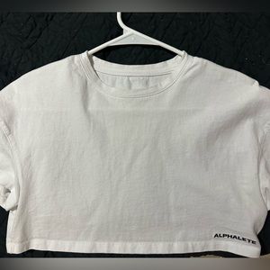 Alphalete Heavy Cotton Crop Top